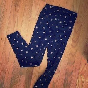 Spiritual Gangster Rose Gold Star Leggings